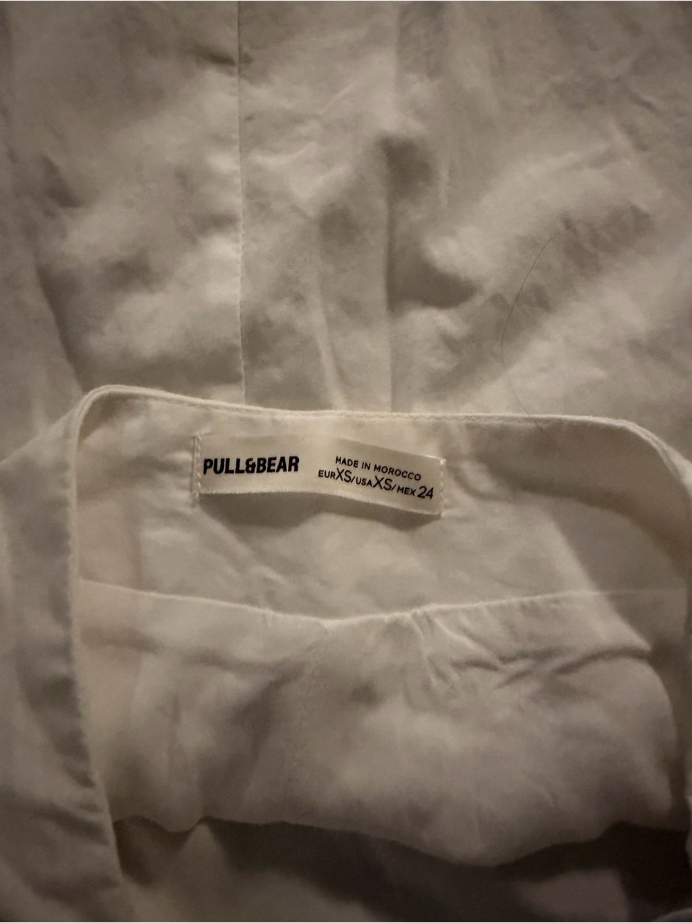 Pull&Bear White Maxi Skirt